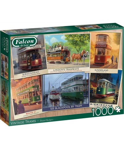 Jumbo 11367. Tranvías Antiguos. Puzzle 1000 piezas