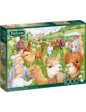 Jumbo 11374. La Granja de Alpacas. Puzzle 1000 piezas