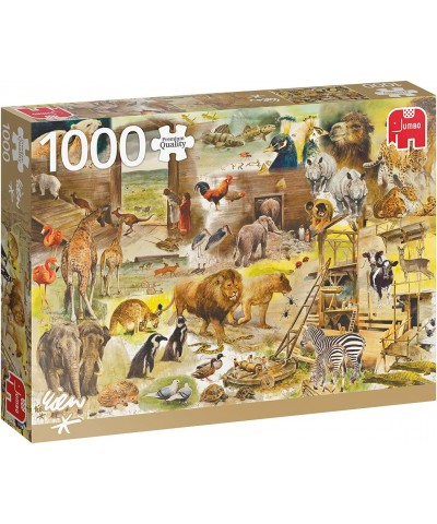 Jumbo 18854. Construcción del Arca de Noé. Puzzle 1000 piezas