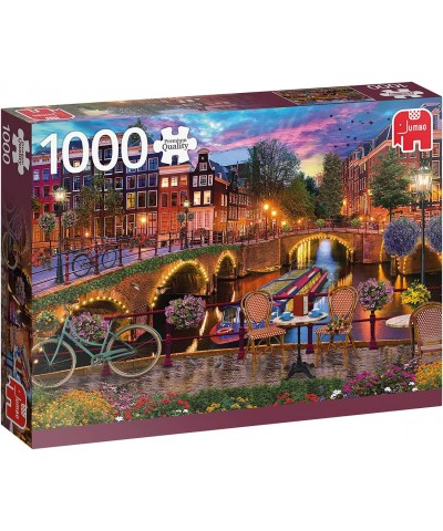 Jumbo 18860. Canales de Amsterdam. Puzzle 1000 piezas