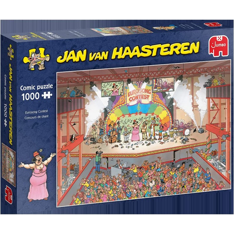 Jumbo 20025. JVH Eurosong Contest. Puzzle 1000 piezas