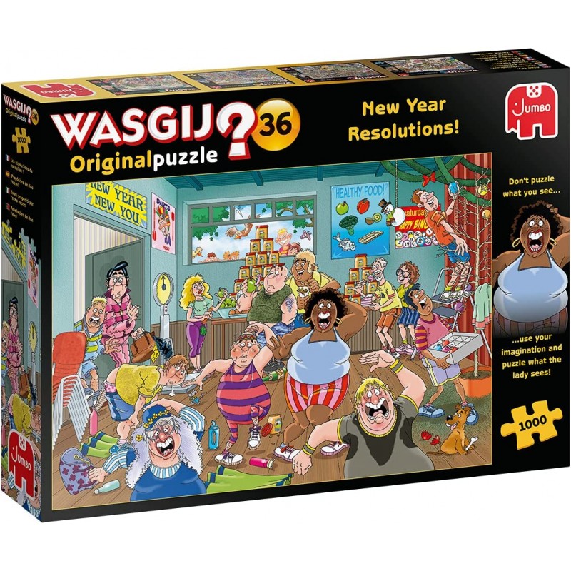 Jumbo 25000. Wasgij Original 36. Puzzle 1000 piezas