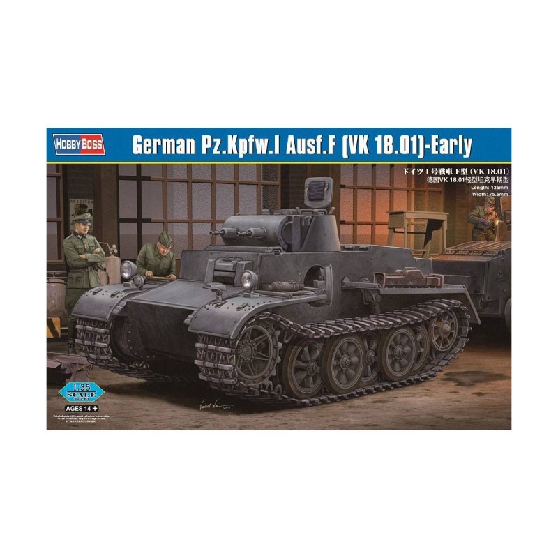 83804 Hobby Boss. 1/35 German Pz.kpfw.I Ausf.F (VK18.01)-Early