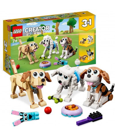 Lego 31137. Perros Adorables 3 en 1
