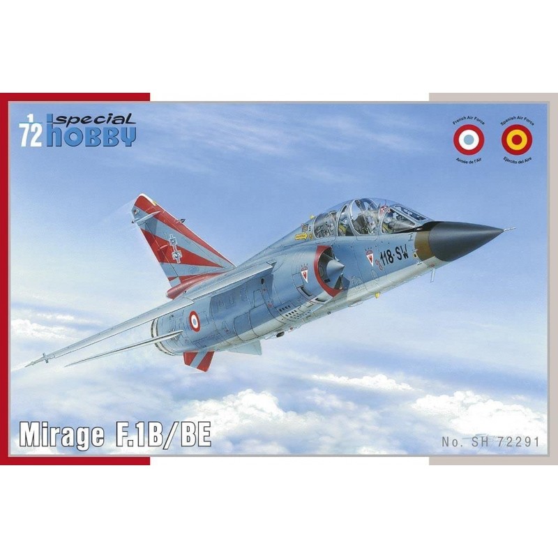 Special Hobby 72291. 1/72 Mirage F1 B