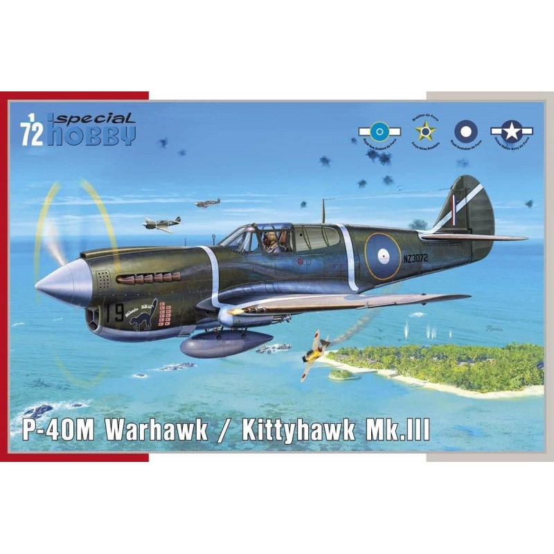 Special Hobby 72382. 1/72 P-40M Warhawk