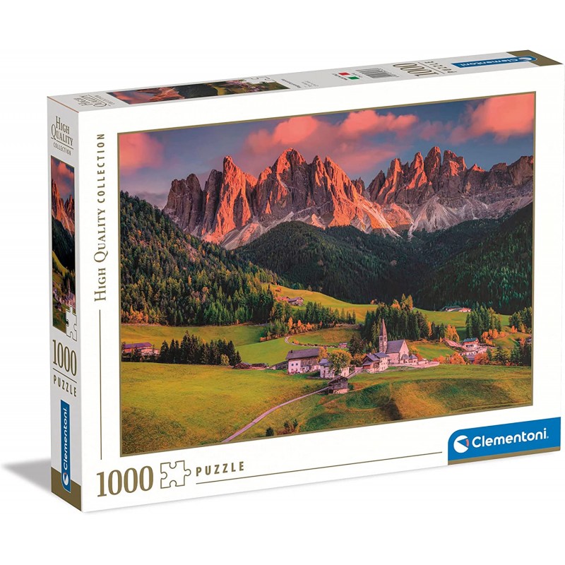 Clementoni 39743. Puzzle 1000 piezas Dolomitas Magico