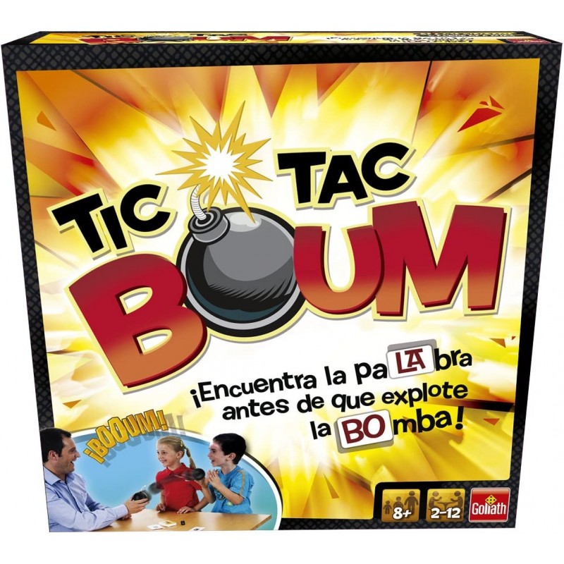 Juego Tic Tac Boum. + 8 años