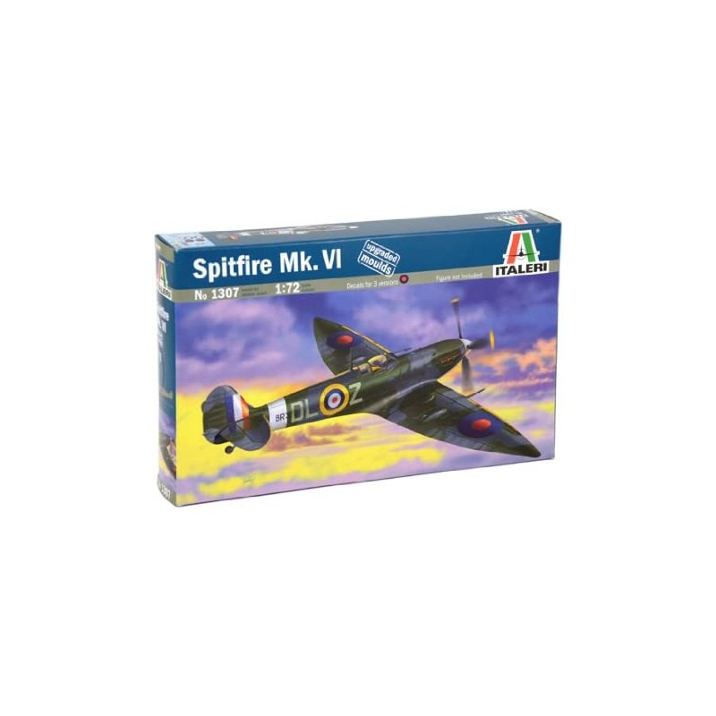 Maqueta Italeri 1307. 1/72 Spitfire MK Vl