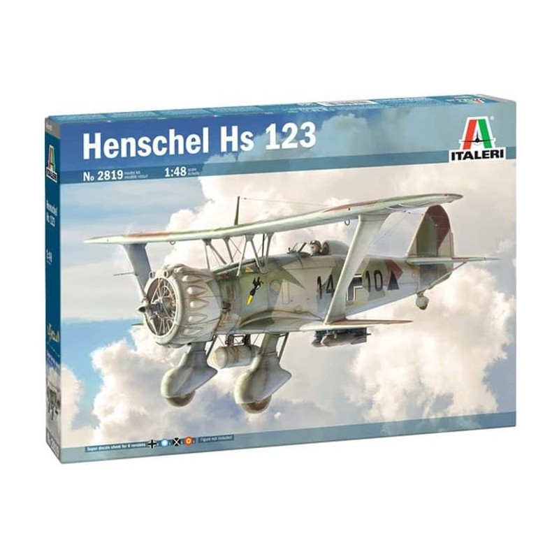 Maqueta Italeri 2819. 1/48 Henschel HS-123