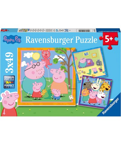 Ravensburger 05579. Puzzle 3x49 Piezas. Peppa Pig Familia