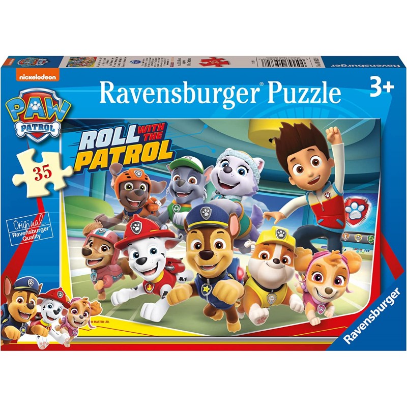 Ravensburger 05682. Puzzle 35 Piezas Patrulla Canina