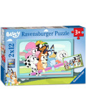 Ravensburger 05693. Puzzle 2x12 Piezas. Bluey