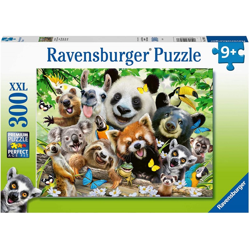 Ravensburger 12893. Puzzle 300 Piezas XXL. Selfie Salvaje