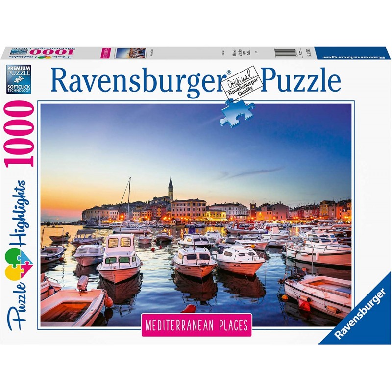 Ravensburger 14979. Puzzle 1000 Piezas. Croacia Mediterranea