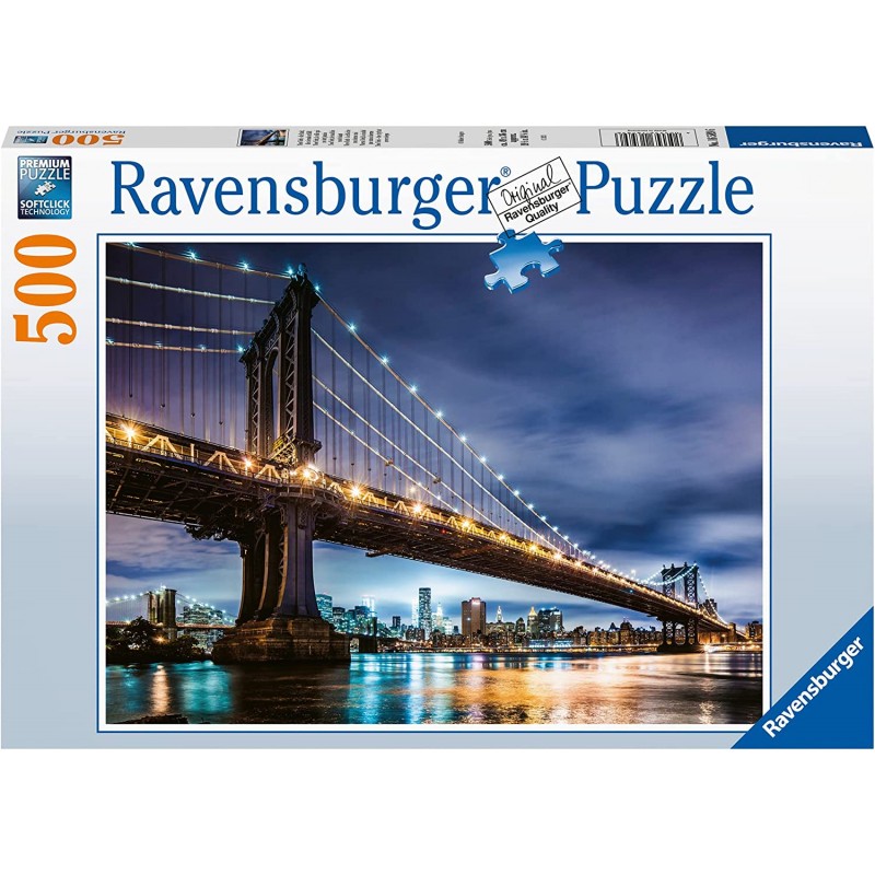 Ravensburger 16589. Puzzle 500 Piezas. Nueva York