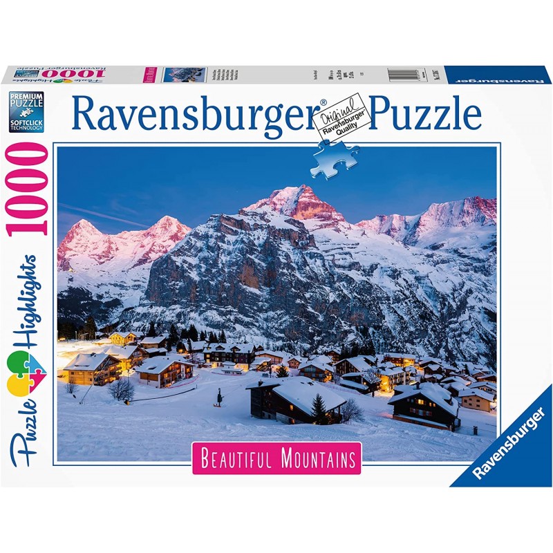 Ravensburger 17316. Puzzle 1000 Piezas. Oberland Bernés. Suiza