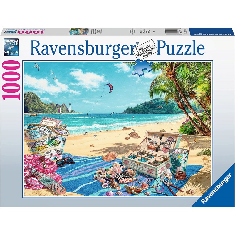 Ravensburger 17321. Puzzle 1000 Piezas. La Colección de Conchas