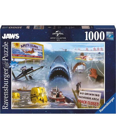 Ravensburger 17450. Puzzle 1000 Piezas. Tiburones