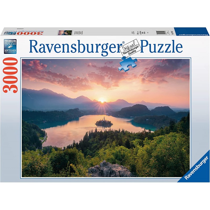 Ravensburger 17445. Puzzle 3000 Piezas. Lago de Bled. Eslovenia