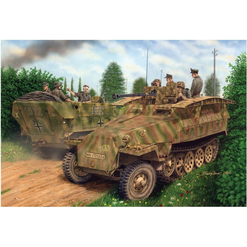 Dragon 7605. 1/72 Tanque SD.Kfz.251/7 Ausf.D. Pionierpanzerwagen