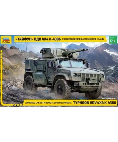 Zvezda 3648. 1/35 Vehiculo Typhoon Ruso K-4386 4x4