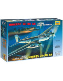 Zvezda 7269. 1/72 Avión Junkers JU-88G6