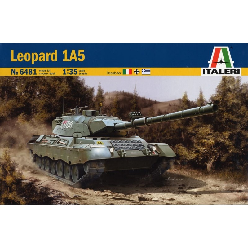 Italeri 6481. 1/35 Leopard 1A5