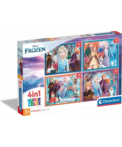 Clementoni 21518. Puzzle Frozen 4 en 1. 12-16-20-24 piezas