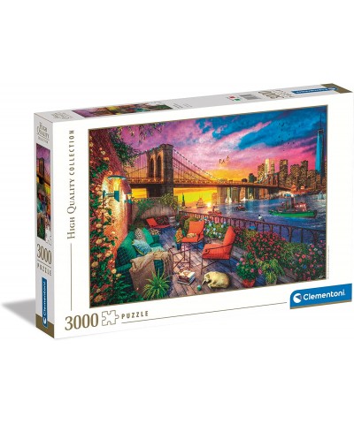 Clementoni 33552. Puzzle 3000 Piezas Puesta de Sol en Manhattan