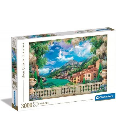 Clementoni 33553. Puzzle 3000 Piezas. Terraza con Vistas al Lago