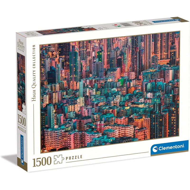 Clementoni 31692. Puzzle 1500 Piezas. La Colmena Hong Kong