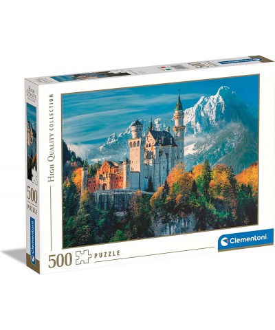 Clementoni 35146. Puzzle 500 Piezas. Castillo de Neuschwanstein