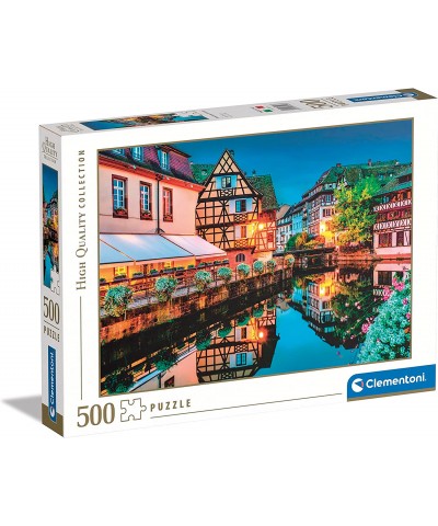 Clementoni 35147. Puzzle 500 Piezas. Casco Antiguo Strasburgo