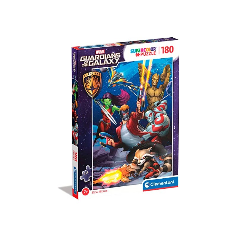 Clementoni 29783. Puzzle 180 piezas. Marvel, Guardianes de la Galaxia