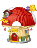Loz 4103. Kit de construccion miniatura. Casa Champiñon. 674 piezas