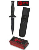 RUI 31699. Cuchillo Tactico K25 c/ Funda. Hoja 12.5 cm