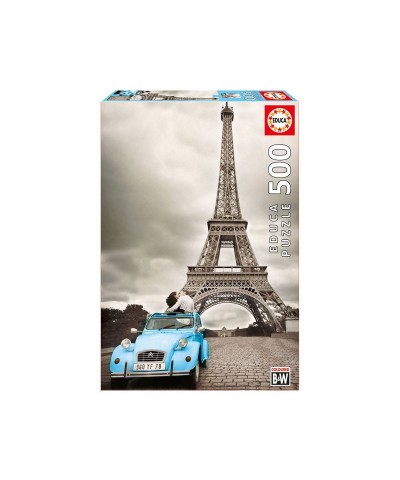 14845 Educa. Puzzle 500 Piezas Torre Eiffel París B&W