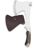 Albainox 32366. Hacha Asta de Ciervo c/ Funda. Hoja 16.2 cm
