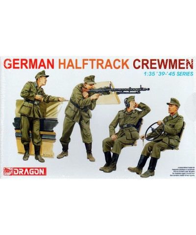 Dragon 6193. 1/35 German Halftrack Crewmen