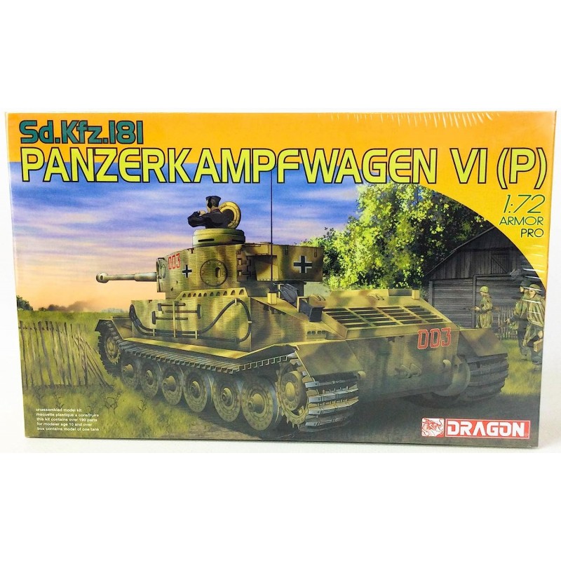 Dragon 7209. 1/72 Tanque Panzerkampfwagen Vl -P