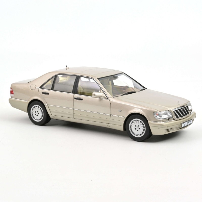 Norev 183723. 1/18 Mercedes Benz S600 1997 Silver