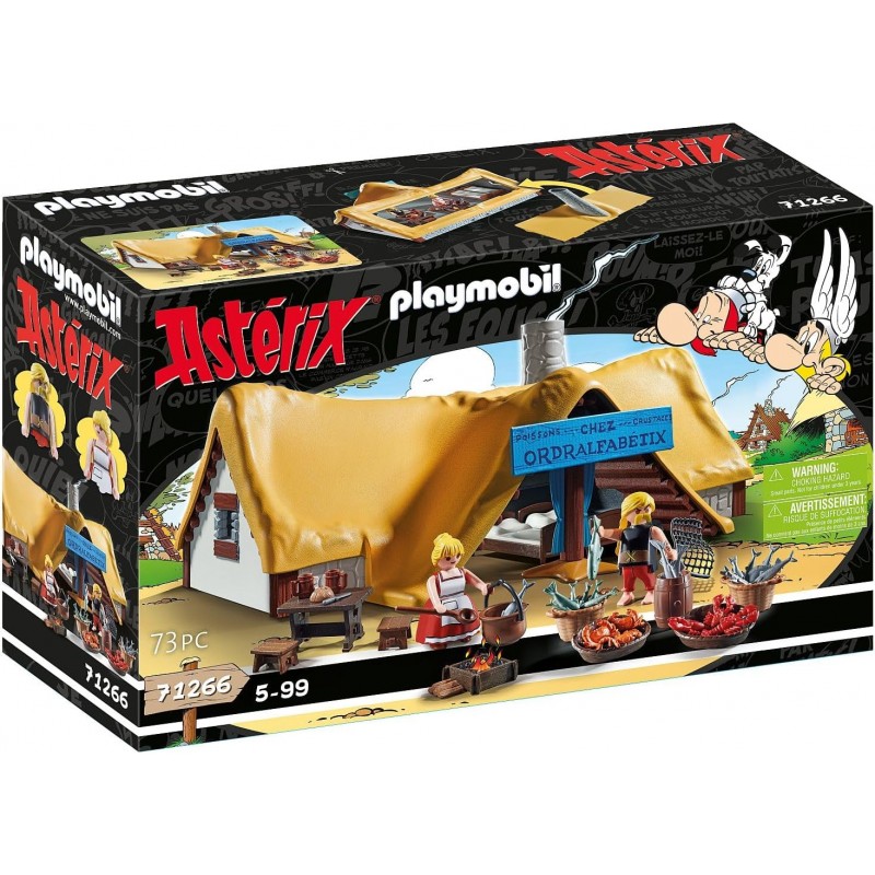 Playmobil 71266. Astérix: La Cabaña de Ordenalfabetix