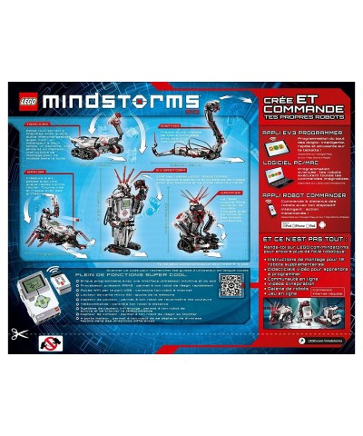 31313 Lego. Mindstorms-EV3 601 Piezas