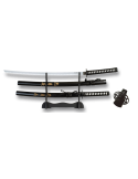 Albainox 31577. Set 2 Katanas Tole10 con Peana