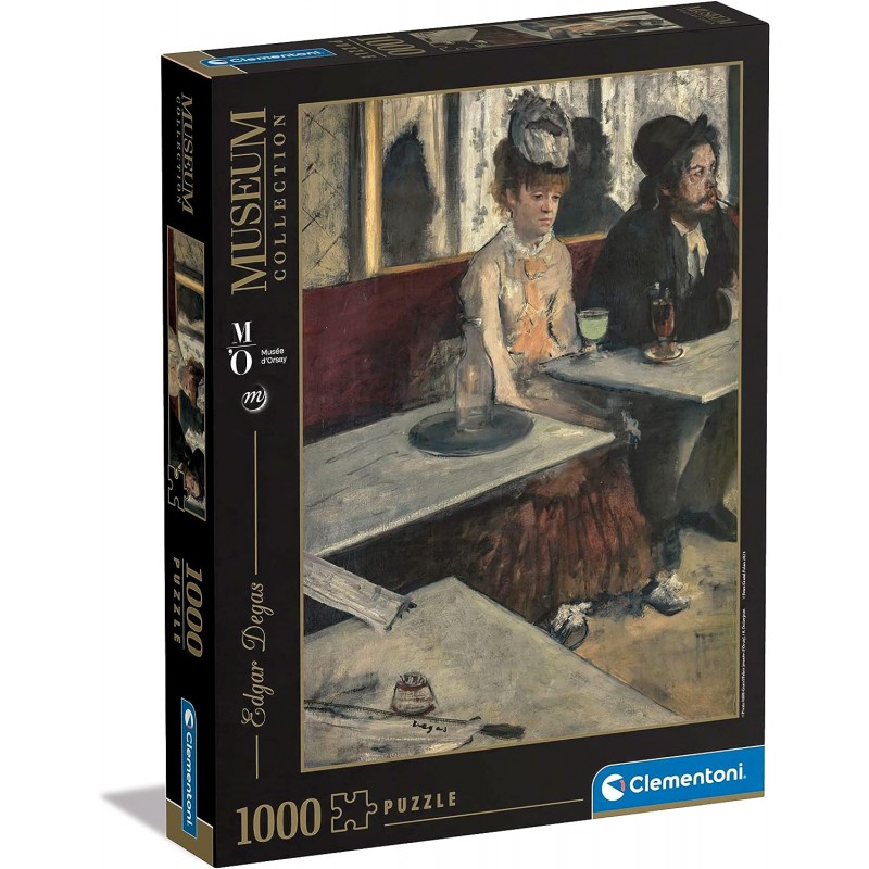 Clementoni 39761. Puzzle 1000 Piezas. Orsay Degas. El Ajenjo