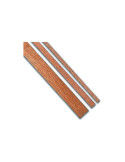 Paquete 10 Listones Sapelly 2x4mm. 100 cm longitud