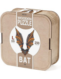 Puzzle Madera Ewa. Murcielago. 250 Piezas