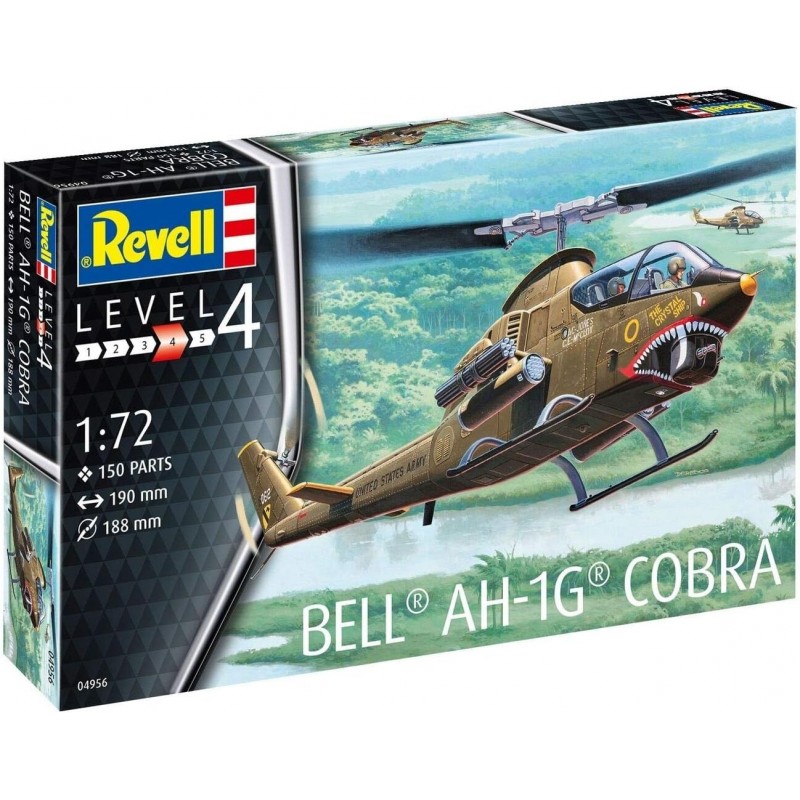 Revell 4956. 1/72 Helicóptero Bell AH-1G Cobra