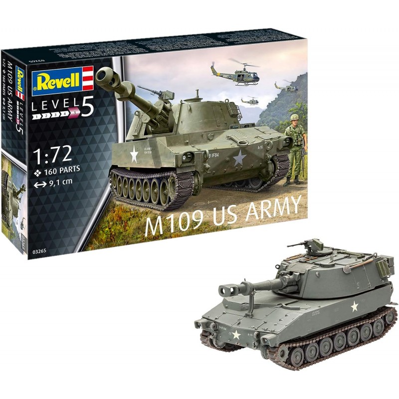 Revell 03265. 1/35 Tanque M109 (USA)